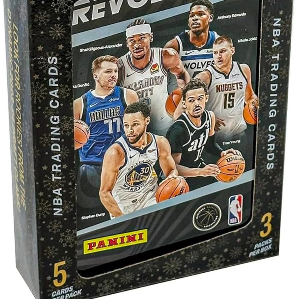 2023-24 Panini Revolution Basketball Trading Cards Tin